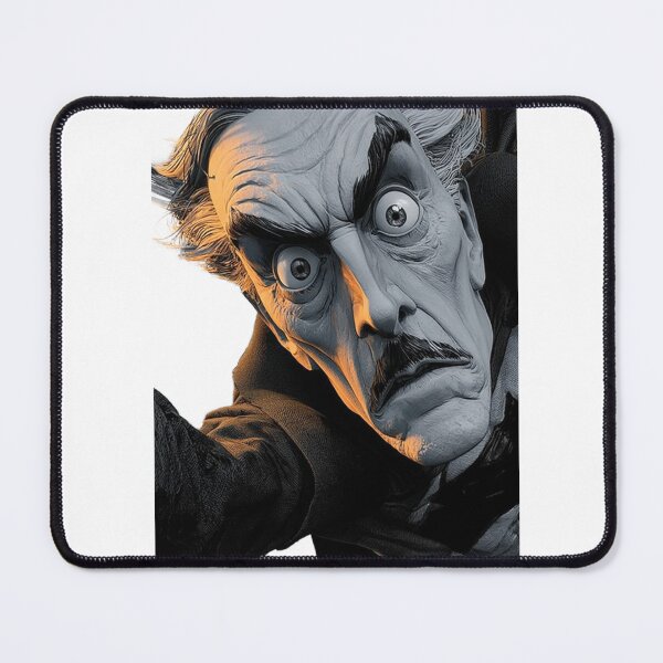 Item preview, Vintage Mad Scientist Portrait Classic Horror Pop Culture Graphic designed and sold by Creatby7030.