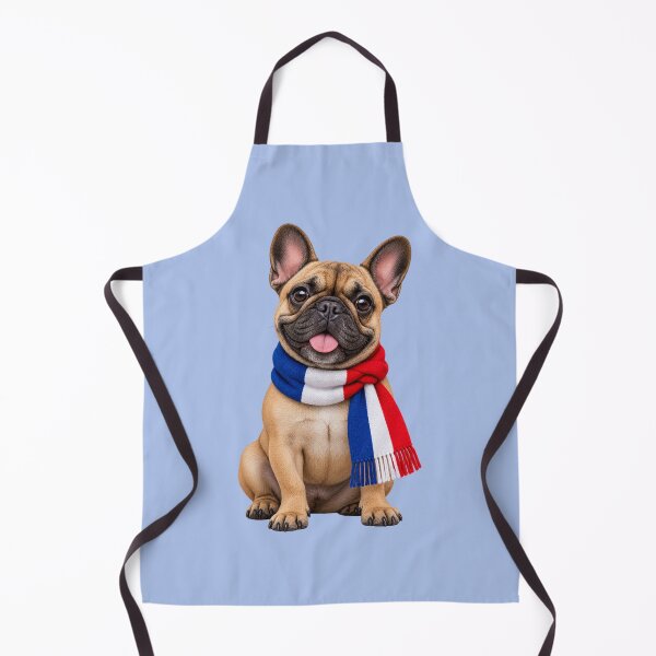 Item preview, French Bulldog with scarf  designed and sold by cringe0015.