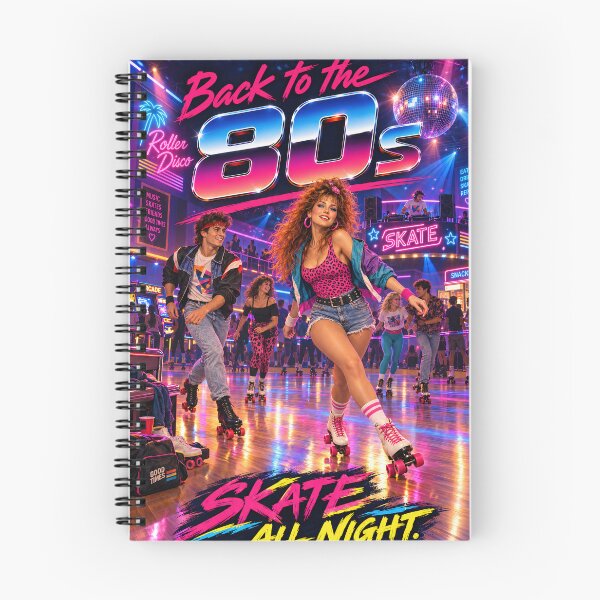 Item preview, Back to The 80's: Skate All Night designed and sold by Moviebuff91.