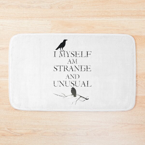 Item preview, I Myself Am Strange and Unusual Unique Artistic Expression Design designed and sold by Shippedit.