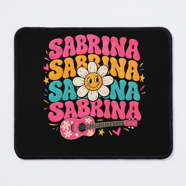 Item preview, Vintage Sabrina Personalized Name I Love Sabrina Groovy designed and sold by FreeArt2.