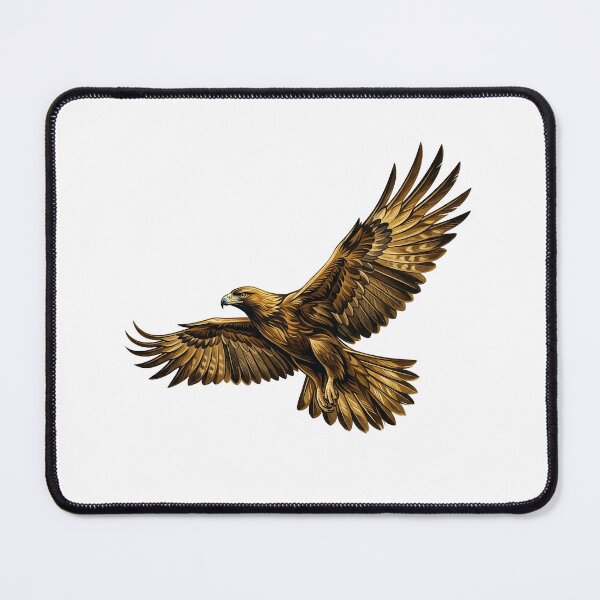 Item preview, Soaring Golden Eagle designed and sold by jamesgerardking.