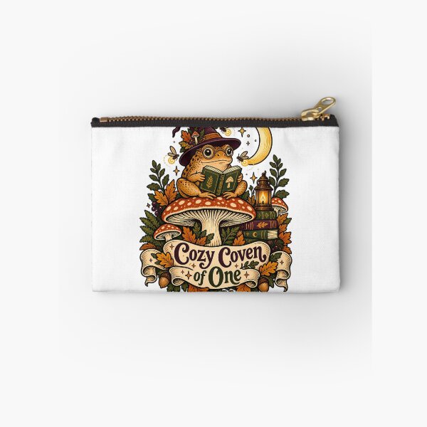 Item preview, Gift for Book Lover, Mushroom Cottage Shirt, Cozy Coven of One, Gift for Her, Cottagecore Gift, Toad Lover Gift, Whimsical Nature Shirt, Bookish Gift designed and sold by PRINYOS.