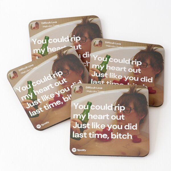 Item preview, Difficult Love song - Malcolm Todd designed and sold by Milkshake33.