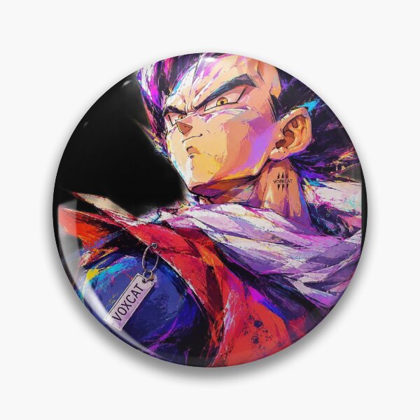 Item preview, Vibrant Anime Fighter Epic Power Urban Street Art Graphic designed and sold by Creatby7030.