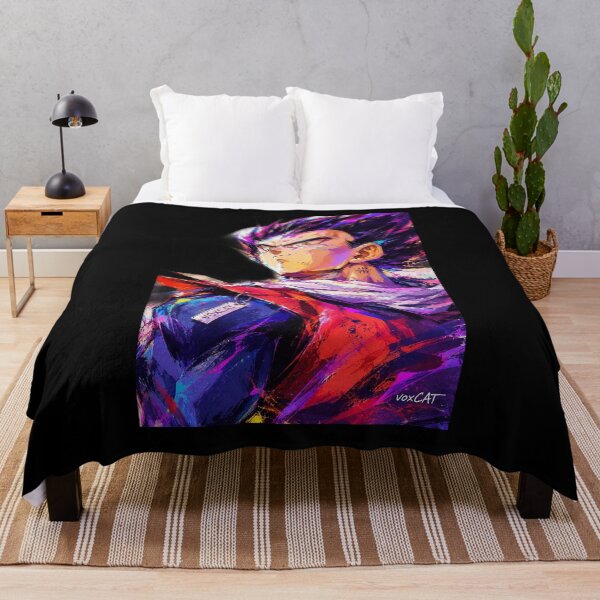 Item preview, Vibrant Anime Fighter Epic Power Urban Street Art Graphic designed and sold by Creatby7030.
