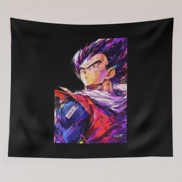 Item preview, Vibrant Anime Fighter Epic Power Urban Street Art Graphic designed and sold by Creatby7030.