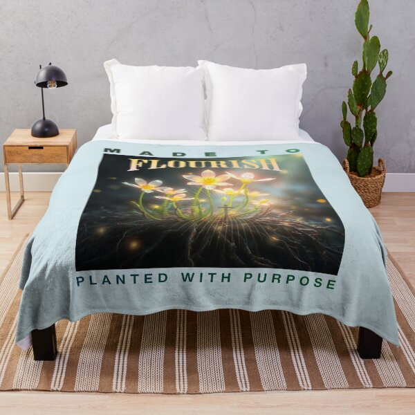 Item preview, Made to Flourish Planted With Purpose Christian Floral designed and sold by Sachie's Studio.