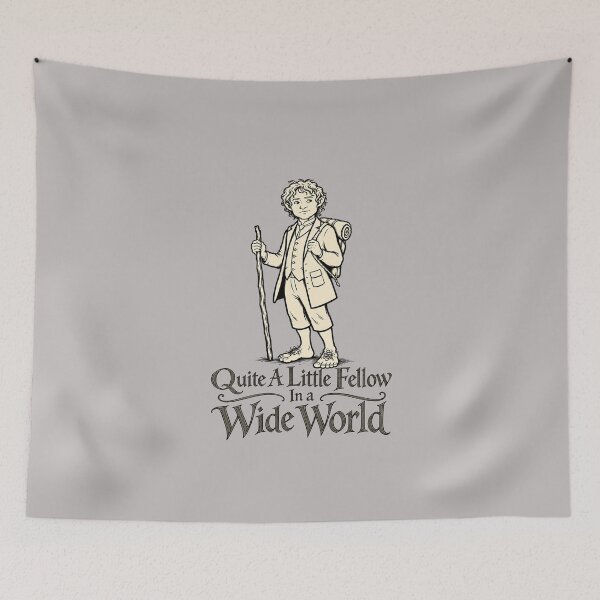 Item preview, The Hobbit - Quite a little fellow in a wide world. designed and sold by Presents For The Dead.