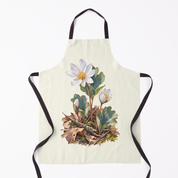 Item preview, Bloodroot | Native Woodland Spring Wildflower Art designed and sold by SusanSweetArt.