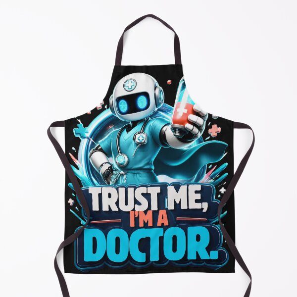 Item preview, Trust Me, I'm a Doctor – Funny Robot Doctor designed and sold by Surviving Monday Club.