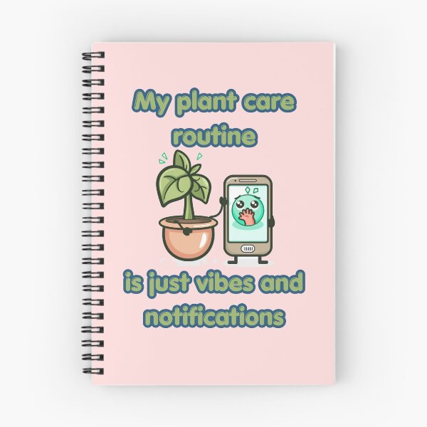 Item preview, Plant Care Vibes And Notifications Funny Design designed and sold by FashionDollQtr.