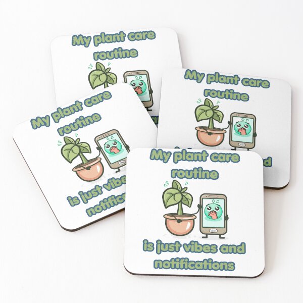 Item preview, Plant Care Vibes And Notifications Funny Design designed and sold by FashionDollQtr.
