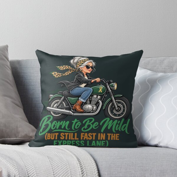 Item preview, Born to Be Mild Motorcycle Grandma Humor designed and sold by PunchDrop.