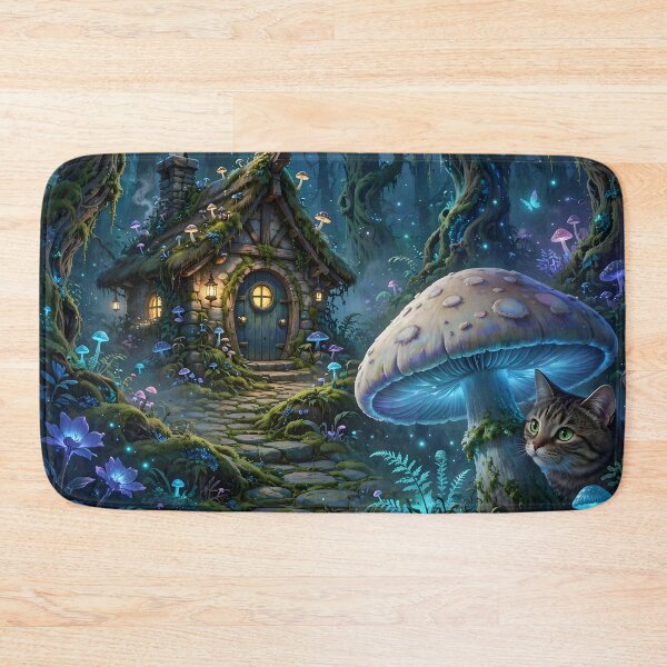 Item preview, Druid's Cozy Mushroom-Covered Cottage designed and sold by Fanta-sticky.