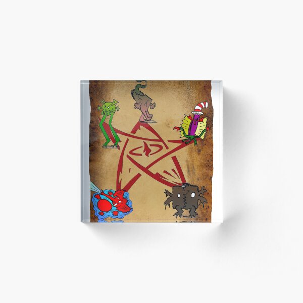 Kthulhu Kids Tee 2 Acrylic Block