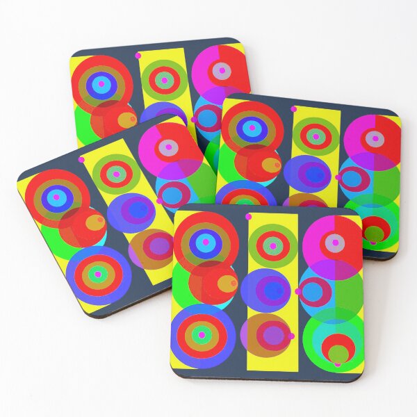 Item preview, Rossi Colorful Circle Geometric Abstract Art designed and sold by Rossi Fine Art Gallery.
