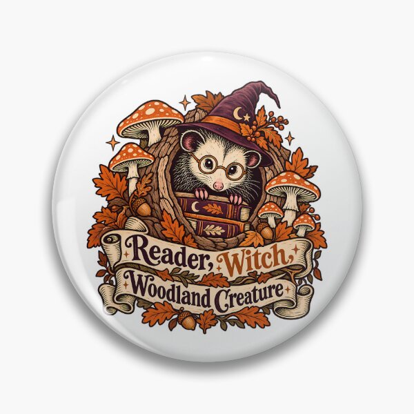 Item preview, Gift for Book Lover, Witchy Opossum Shirt, Cottagecore Witch Gift, Dark Academia Gift, Woodland Witch Shirt, Bookish Gift for Her, Fall Gift designed and sold by PRINYOS.