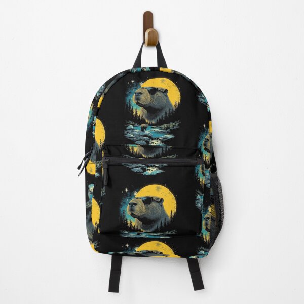 Item preview, Capybara with sunglasses 90s wildlife designed and sold by aponwao.
