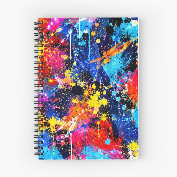 Item preview, Electric Neon Spectrum Splatter Action Abstract Art designed and sold by THE SPLATTERED HAUS BY SAGE BANKS.