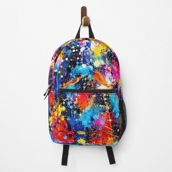 Item preview, Electric Neon Spectrum Splatter Action Abstract Art designed and sold by THE SPLATTERED HAUS BY SAGE BANKS.