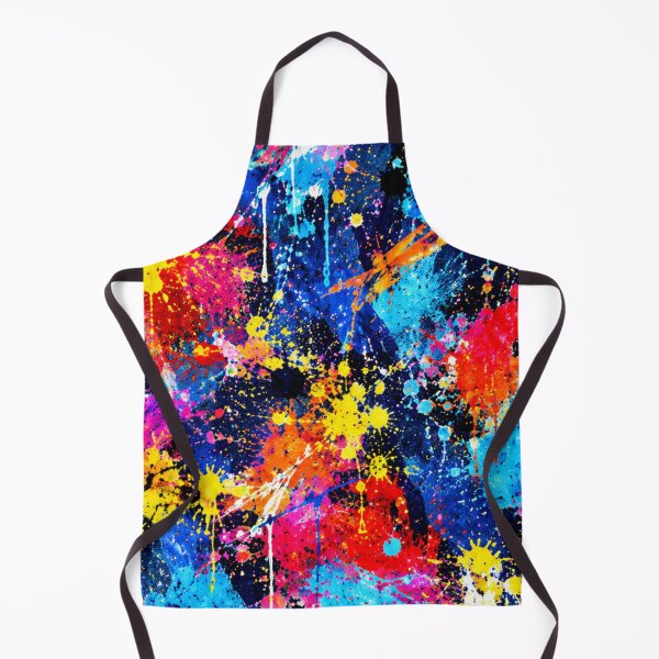 Item preview, Electric Neon Spectrum Splatter Action Abstract Art designed and sold by THE SPLATTERED HAUS BY SAGE BANKS.