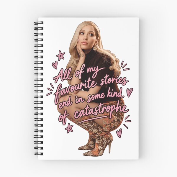 Item preview, Ariana Grande 'All of my Favourite Stories, End in Some Kind of Catastrophe' designed and sold by btluvs.
