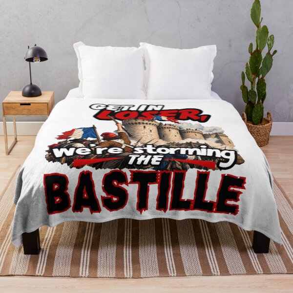 Item preview, Get In Loser We're Storming The Bastille - Funny French Revolution Meme designed and sold by Neurospicy Trolls.