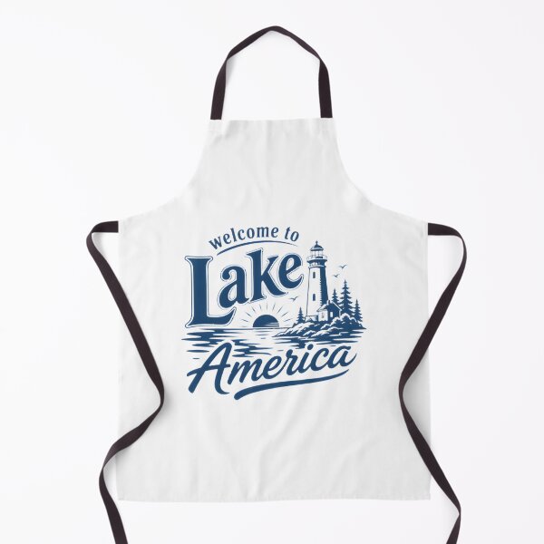 Item preview, Welcome To Lake America Vintage Style Retro Nature Design designed and sold by HMshopful.