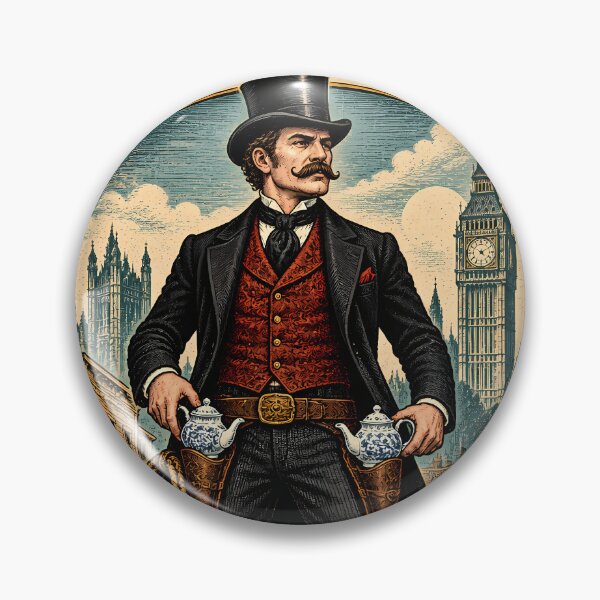 Item preview, High Tea at High Noon – British Tea Western designed and sold by SVox.