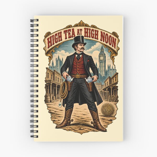 Item preview, High Tea at High Noon – British Tea Western designed and sold by SVox.