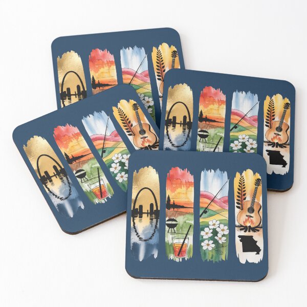 Item preview, Missouri Gateway Arch – Skyline, Ozarks & Guitar designed and sold by Marie Gems.