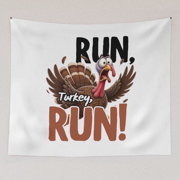Item preview, Run Turkey Turkey Run - Funny Thanksgiving Turkey Trot Meme designed and sold by Neurospicy Trolls.