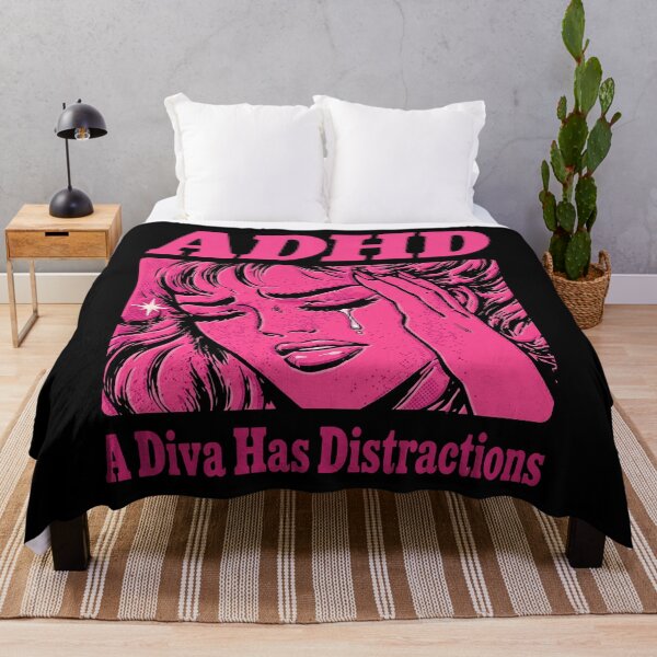 Item preview, ADHD - A Diva Has Distractions designed and sold by yuckticke.