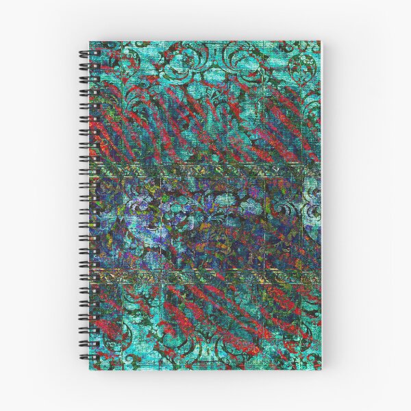 Item preview, REMNANTS – Distressed Ornamental Pattern | Experimental Vintage Abstract Art | Textured Wall Print designed and sold by angelinarfl.
