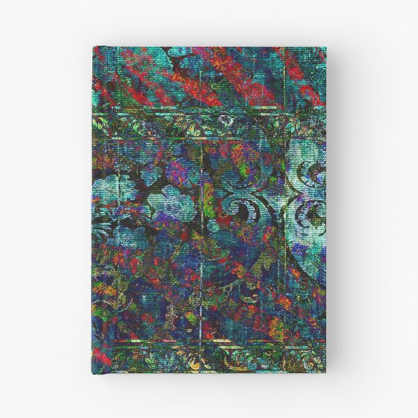 Item preview, REMNANTS – Distressed Ornamental Pattern | Experimental Vintage Abstract Art | Textured Wall Print designed and sold by angelinarfl.