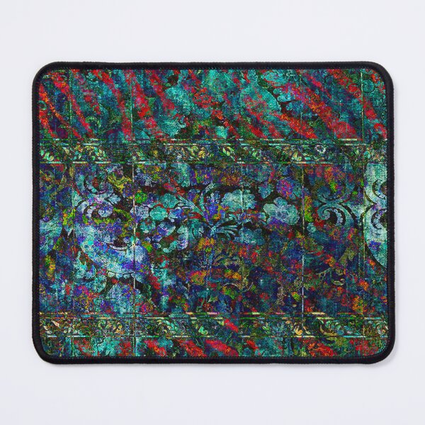 Item preview, REMNANTS – Distressed Ornamental Pattern | Experimental Vintage Abstract Art | Textured Wall Print designed and sold by angelinarfl.