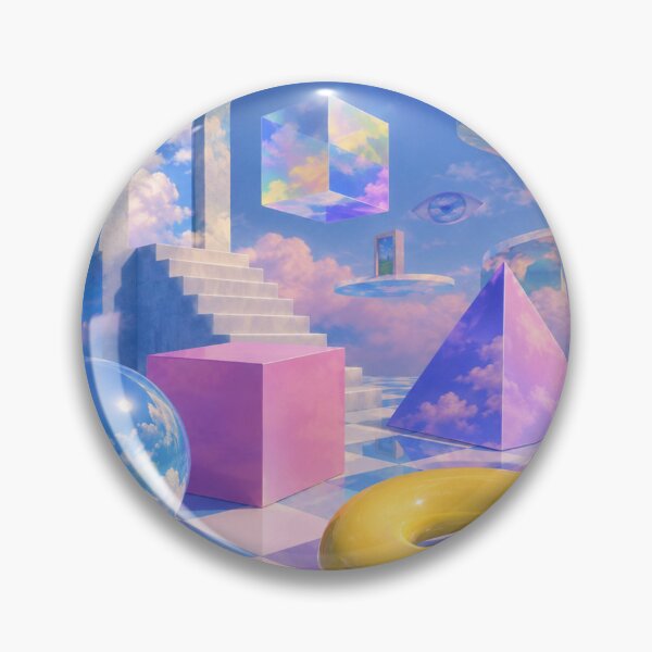 Item preview, Geometric landscape Dreamcore  designed and sold by Dreamcore And Art By Pau✨.