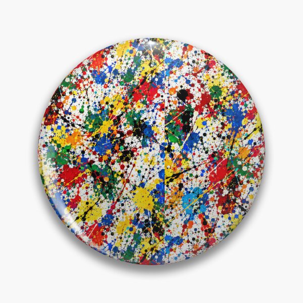 Item preview, Prismatic Spectrum Splatter Action Abstract Art designed and sold by THE SPLATTERED HAUS BY SAGE BANKS.
