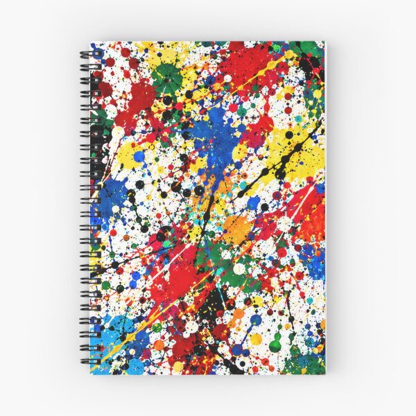 Item preview, Prismatic Spectrum Splatter Action Abstract Art designed and sold by THE SPLATTERED HAUS BY SAGE BANKS.