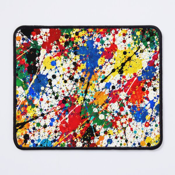 Item preview, Prismatic Spectrum Splatter Action Abstract Art designed and sold by THE SPLATTERED HAUS BY SAGE BANKS.