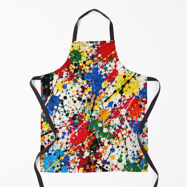 Item preview, Prismatic Spectrum Splatter Action Abstract Art designed and sold by THE SPLATTERED HAUS BY SAGE BANKS.