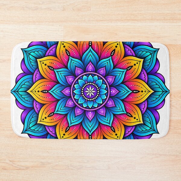 Item preview, Mandala Geometric Lotus Flower Spiritual Pattern Yoga designed and sold by Phantom Hollow.