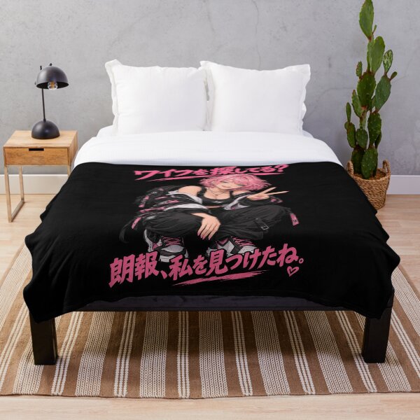 Item preview, Pink Hair Anime Waifu - Japanese Techwear Streetwear Aesthetic designed and sold by wilnickvisuals.