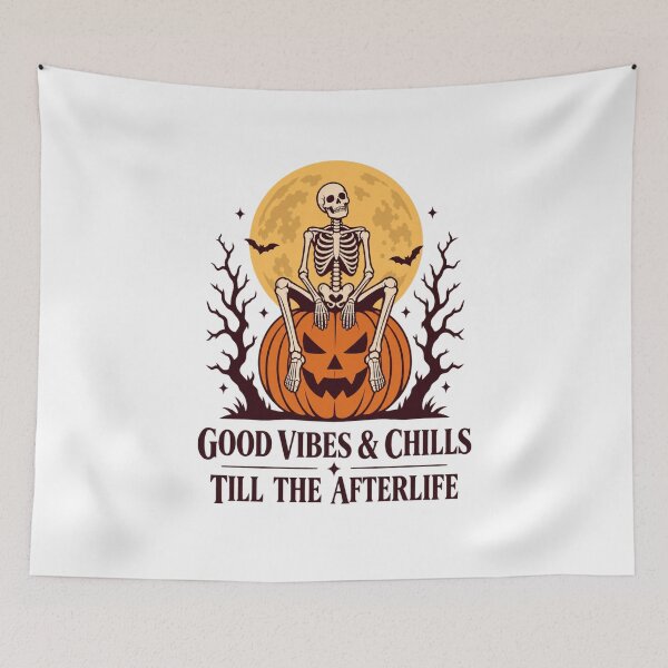 Item preview, Good Vibes Chills Till The Afterlife designed and sold by LuveraxArt.