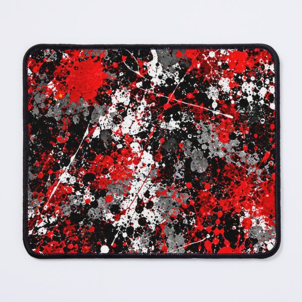 Item preview, Crimson Noir Splatter Action Abstract Art designed and sold by THE SPLATTERED HAUS BY SAGE BANKS.