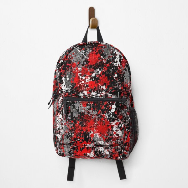 Item preview, Crimson Noir Splatter Action Abstract Art designed and sold by THE SPLATTERED HAUS BY SAGE BANKS.