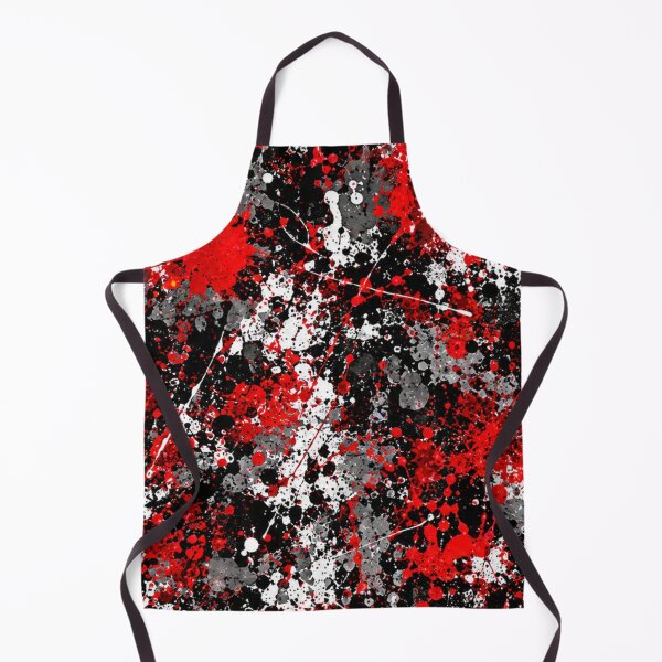 Item preview, Crimson Noir Splatter Action Abstract Art designed and sold by THE SPLATTERED HAUS BY SAGE BANKS.
