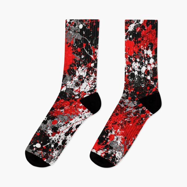 Item preview, Crimson Noir Splatter Action Abstract Art designed and sold by THE SPLATTERED HAUS BY SAGE BANKS.