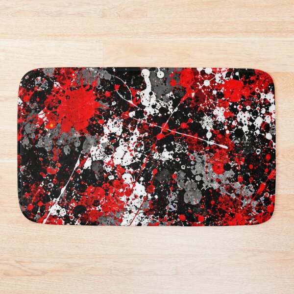 Item preview, Crimson Noir Splatter Action Abstract Art designed and sold by THE SPLATTERED HAUS BY SAGE BANKS.